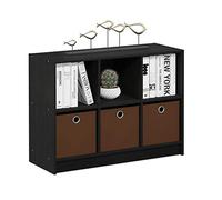 Furinno Basic 3 x 2 Libreria con Scomparti, Americano / Marrone Medio