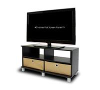 Furinno Centro di Intrattenimento TV, Espresso/Brown, 40