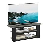 Furinno Centro di Intrattenimento TV, Legno, French Oak Grey, 107 cm