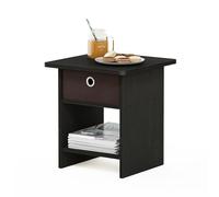 Furinno Comodino, Legno, Marrone (Espresso/Brown)