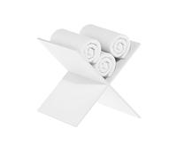 Furinno CUBICLE Inserto Per Cubo, Organizzatore A Ripiano A X, Compatibile Con Cubi Furinno Extra Spessi, Per Organizzazione E Contenimento, Bianco (Non Adatto Alle Scaffalature IKEA Kallax)