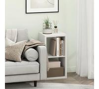 Furinno CUBICLE - Libreria a 2 cubi, telaio extra spesso, reversibile orizzontalmente e verticalmente, con retro aperto, 37,1 x 40,6 x 76,2 cm, per soggiorno, camera da letto, casa, ufficio, tinta