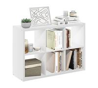 Furinno Cubicle - Organizer decorativo a forma di cubo, 6 cubi, Bianco