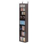 Furinno Indo 8-Tier Archiviazione Multimediale, Legno, Espresso