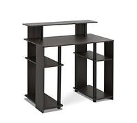 Furinno JAYA Scrivania per computer dal design semplice, Noce