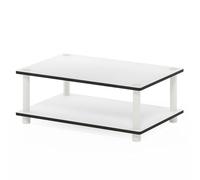 Furinno Just Tavolini, Engineered_Legno, Bianco/Bianco, Taglia Unica