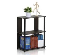 Furinno Libreria, Legno, Marrone (Walnut/Black)