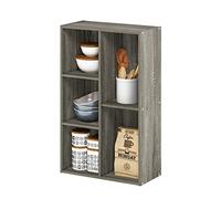 Furinno Luder 5-Cube Scaffale aperto senza montaggio di attrezzi, Rovere francese