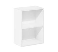 Furinno Luder Libreria a 2 ripiani aperti, Bianca