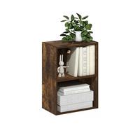 Furinno Luder Libreria a 2 ripiani aperti, Pino Ambrato