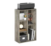 Furinno Luder Scaffale aperto reversibile a 5 cubi, Rovere Francese