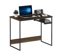 Furinno Moretti Scrivania da studio Modern Lifestyle, larghezza 90 cm, Noce Columbia