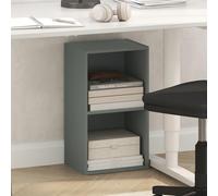 Furinno PASIR Mensola per libri, Libreria moderna a 2 livelli, Libreria con scaffali aperti, 22.9(P) x 30.5(L) x 53.3(A) cm, per Soggiorno, Camera da letto, Ufficio, Verde Salvia