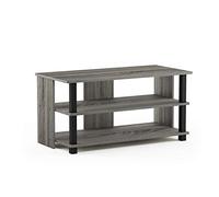 Furinno Sully Mobile Porta TV, Grigio/Nero