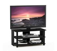 Furinno Sully Mobile Porta TV, Marrone/Nero