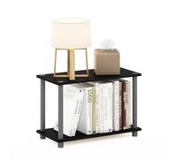 Furinno Tabelle Finali, PVC, Black And Grey, 1 Set