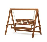 Furinno Tioman Altalena portico, Naturale, 3 posti