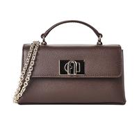Furla 1927 Mini borsa a mano Vera Pelle 18 cm grigio