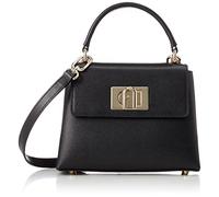 Furla 1927 Mini Borsa a mano nero, pelle, donna