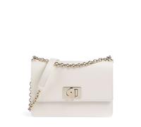 Furla 1927 S Borsa a spalla bianco, pelle granulata, donna