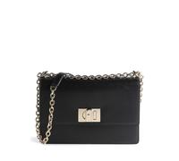 Furla 1927 S Borsa a spalla nero, pelle granulata, donna