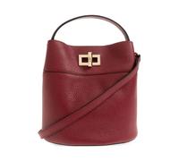 Furla Pelle borsa a tracolla Amelia Mini Bucket Bag CILIEGIA d rosso scuro