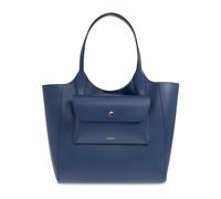 Furla, ,Bags ,Donna ,Blu ,ONE SIZE Lea Medium Shopper Bag
