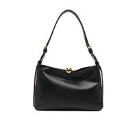 Furla, ,Bags ,Donna ,Nero ,ONE SIZE Borsa a Tracolla in Pelle Nera con Logo