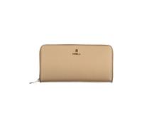 Furla Beige Leather Woman Wallet