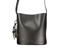 Furla Black Leather Women Handbag