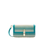 Furla borsa a tracolla Iride Crossbody Bag Toni Amatore Blue verde scuro avorio