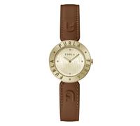 Furla Brown Leather Dress Watch
