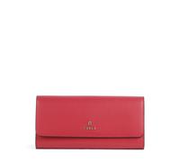 Furla Camelia Continental Portafoglio rosso, pelle granulata, donna