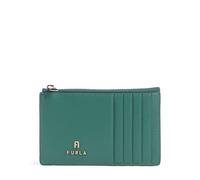 Furla Camelia M Porta carte di credito verde blu, pelle, donna