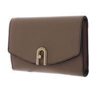 FURLA Compact Wallet With Zip M Greige