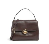 Furla Domus S Borsa a mano marrone scuro, pelle, donna
