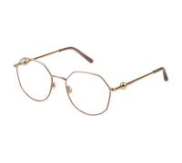 Furla Donna VFU870 0A93 Montature da vista Metallo Oro Geometrica