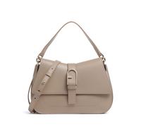 Furla Flow M Borsa a mano grigio, pelle a grana fine, donna