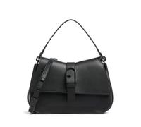 Furla Flow M Borsa a mano nero, pelle a grana fine, donna