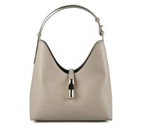 Furla Goccia Borsa a spalla Vera Pelle 30 cm bianco