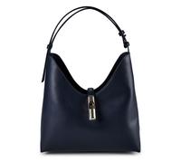 Furla Goccia Borsa a spalla Vera Pelle 30 cm blu