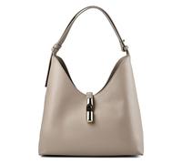 Furla Goccia M Borsa hobo taupe, pelle, donna