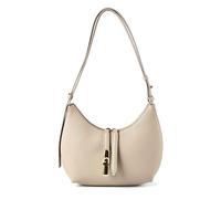 Furla Goccia S Borsa a spalla grigio, pelle di vitello grana, donna