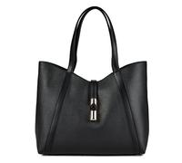 Furla Pelle borsa shopper Goccia Tote Bag Nero