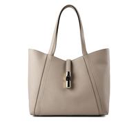 Furla Goccia Borsa shopper L Vera Pelle 37 cm grigio