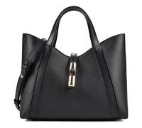Furla Goccia Borsa shopper S Vera Pelle 28 cm grigio