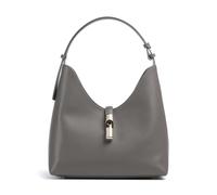 Furla Goccia M Borsa hobo grigio scuro, pelle, donna