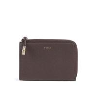 Furla Goccia M Porta carte di credito marrone scuro, pelle, donna