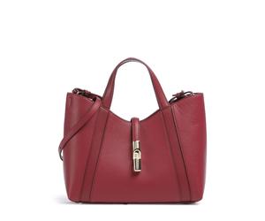 Furla Goccia S Borsa a mano rosso, pelle granulata, donna