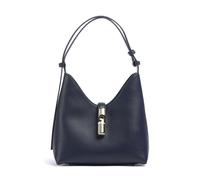 Furla Goccia S Borsa a spalla blu, pelle granulata, donna